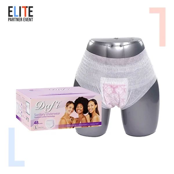 Slips Jetable Femme DAFI - Sous-vêtement jetable pour femmes  - Slip de protection anti-fuites - Image 6