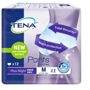 Tena Pants Plus Night Medium 12