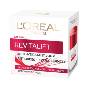 Soins hydratant de jour anti-rides + de L'Oréal Paris extra fermeté pro-rétinol avancé + fibrelastyl 50 ml