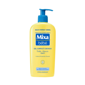 Mixa bébé gel de corps 2 en 1 lot de 2 bouteilles