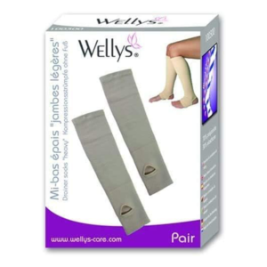 Bas de contention Wellys® Drainer 'Skin' sans pied.