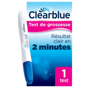 Test de grossesse Rapide Clear blue